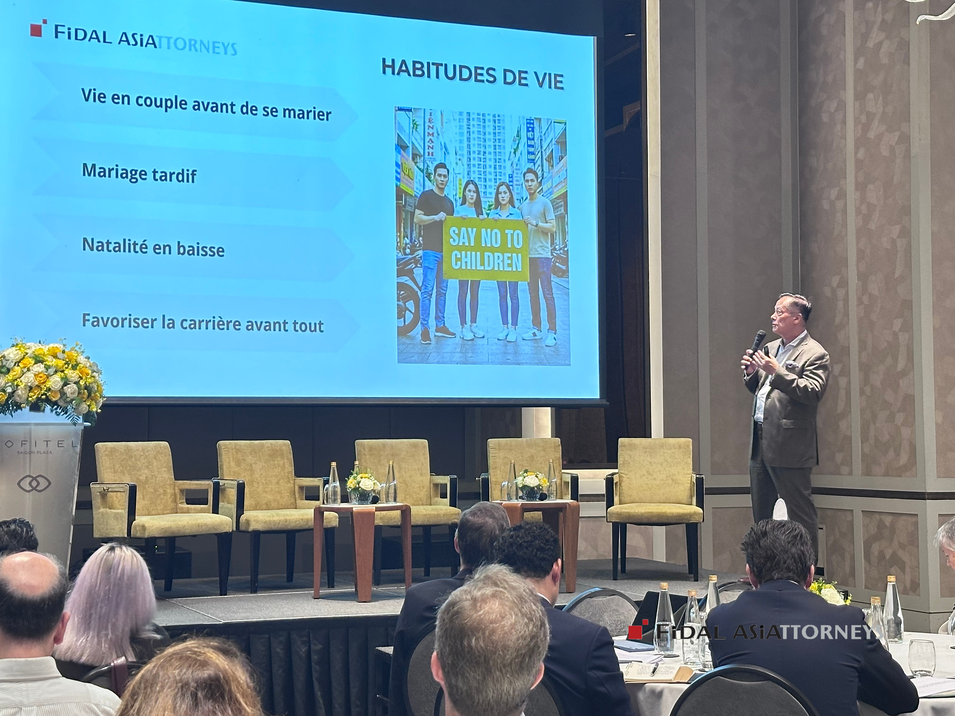 Our Managing Partner, Albert Franceskinj had an insightful presentation on the new trends of young Vietnamese. 